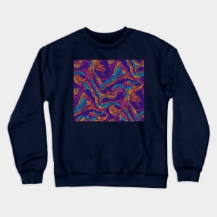 Rainbow Beach Waves Crewneck Sweatshirt